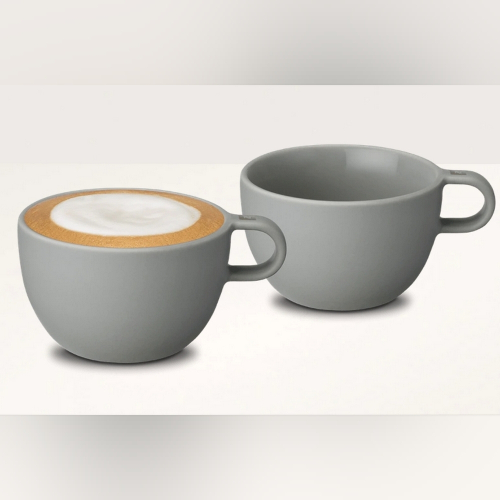 BNIB Nespresso Barista Collection Set of 2 Large Cappuccino Cups